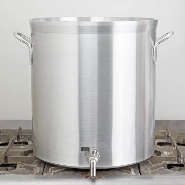 60 Qt Heavy Duty Aluminum Stock Pot with Faucet X4264