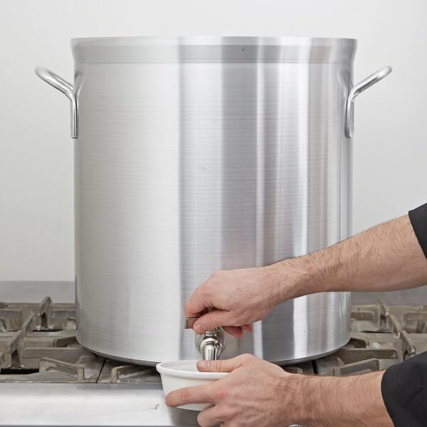 60 Qt Heavy Duty Aluminum Stock Pot with Faucet X4264