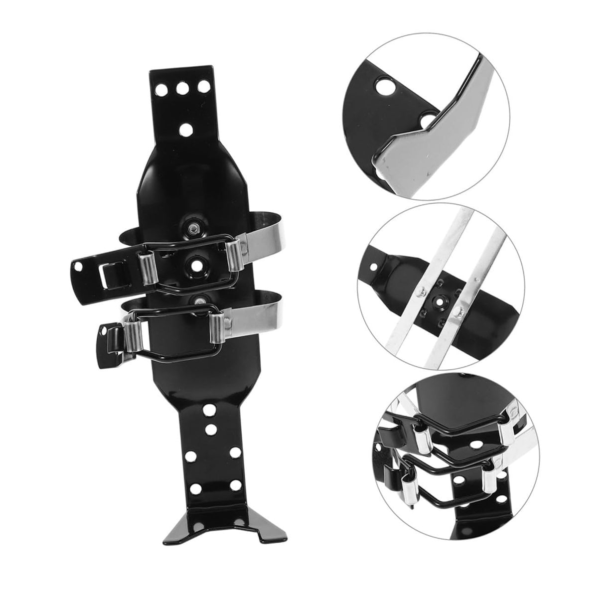 2 Pcs Fire Extinguisher Mounting Rack Wall Bracket Holder F6247