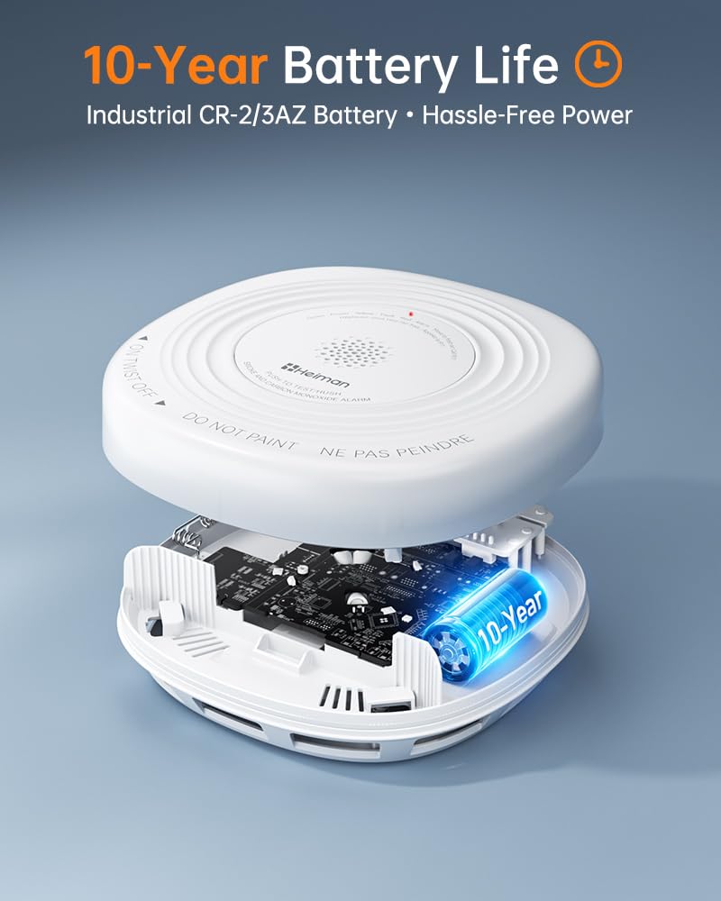Smoke Detector Carbon Monoxide Detector Combo E2903
