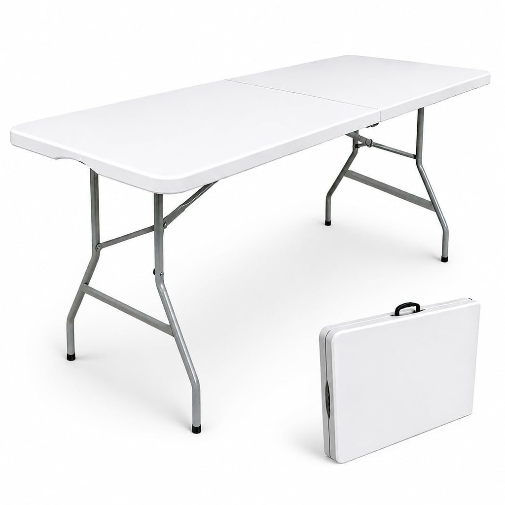6ft White Folding Table S98292
