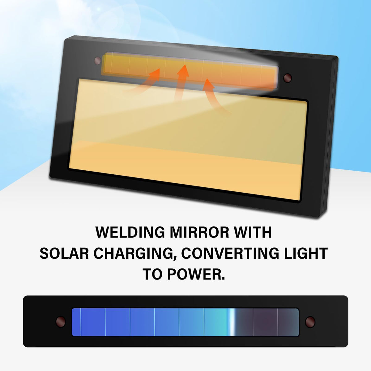 Auto Darkening Welding Lens 2x4 1/4 B886609