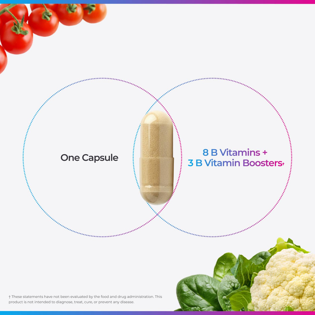 Vitamin B Complex Supplement 30 Capsules X707