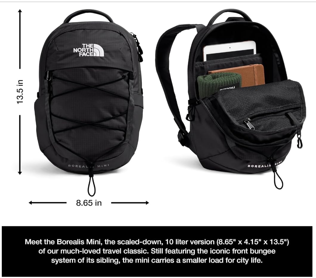 Black Mini Backpack I753