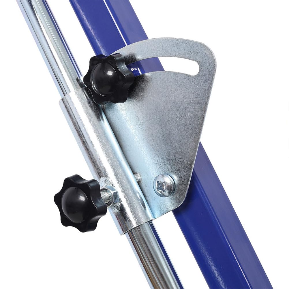 Folding Steel Bumper Stand, 200 LBS Capacity Adjustable with Extendable Arms C5517