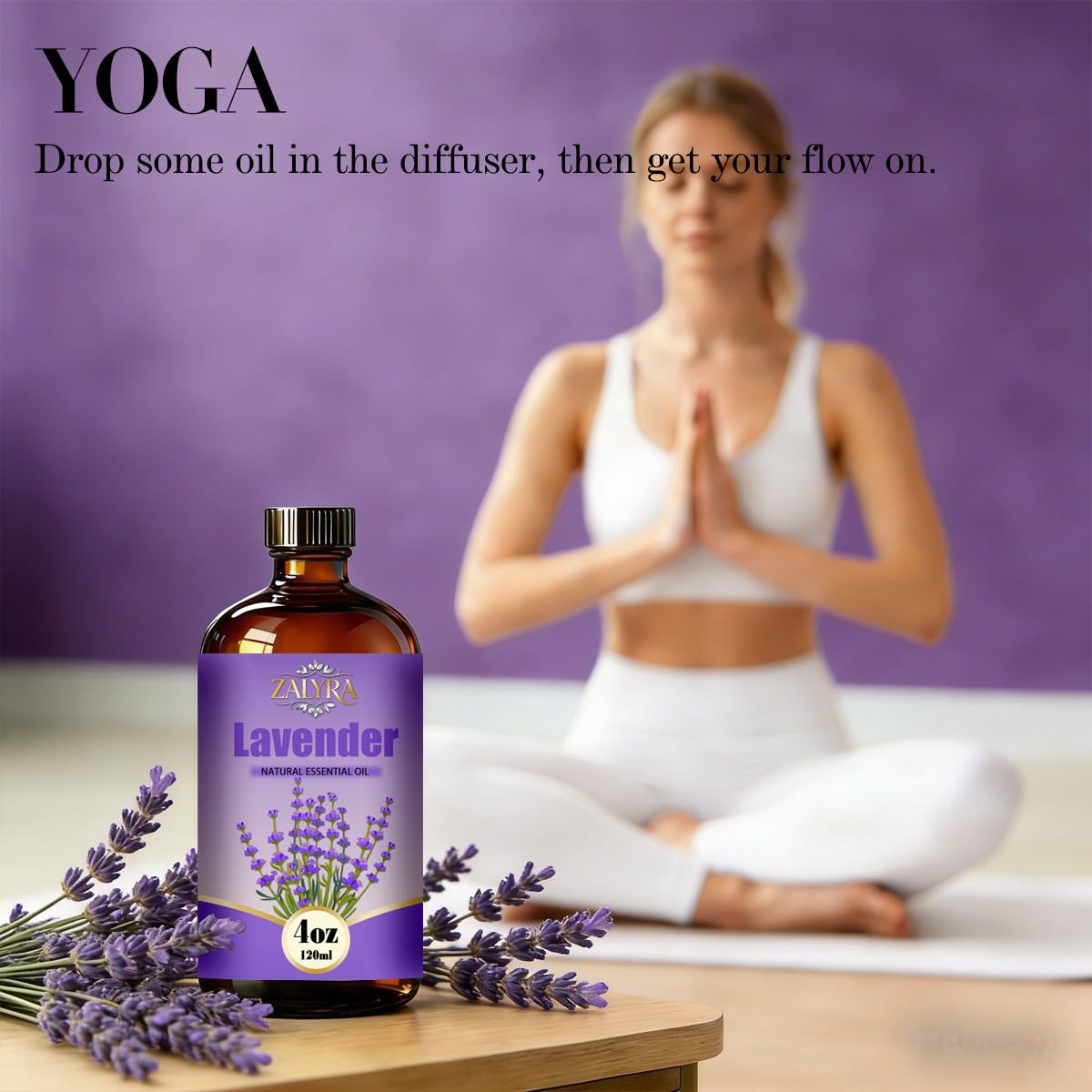 Lavender Essential Oil 4 Fl Oz H445789