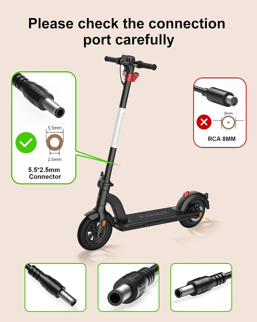 42V Electric Scooter Charger K8243