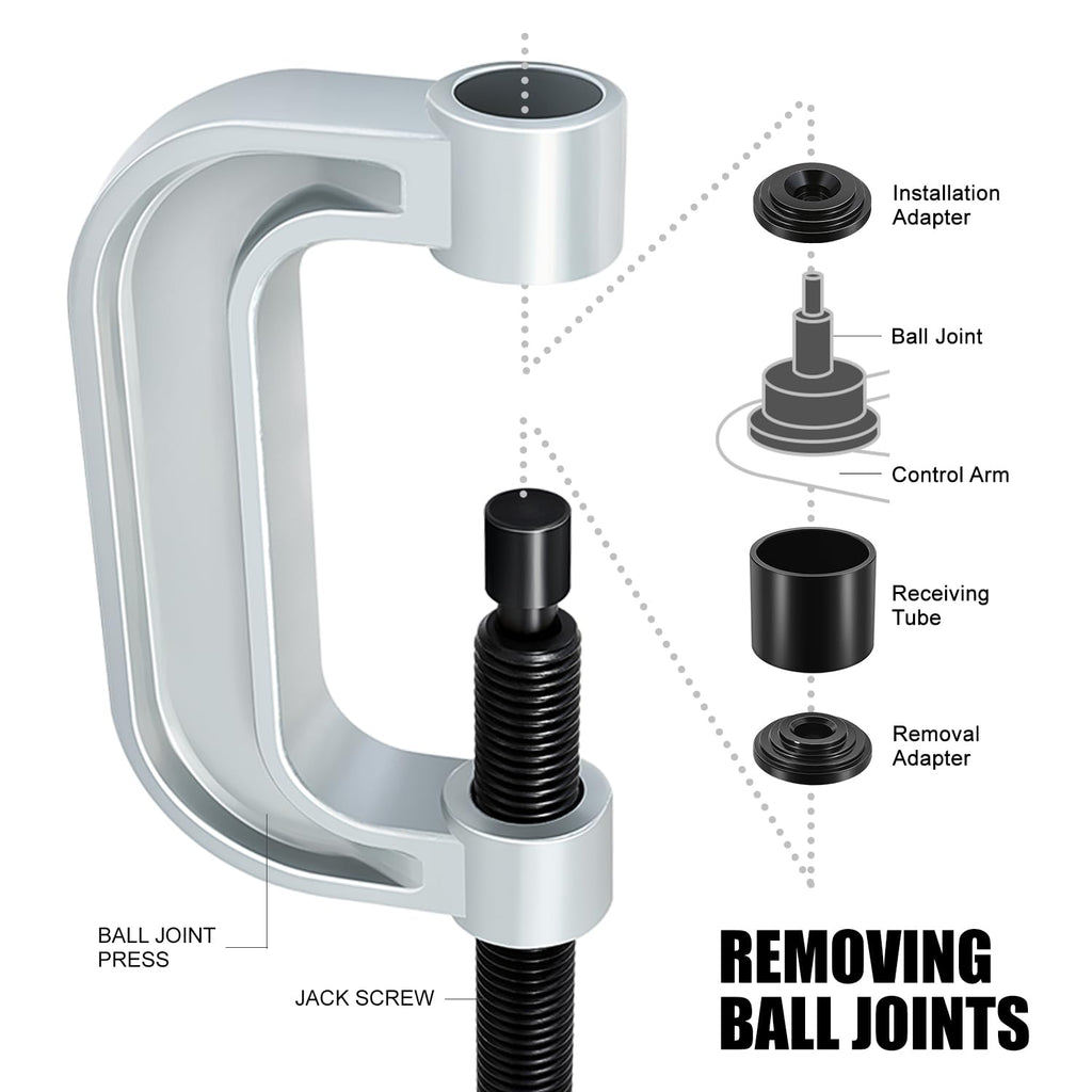 21pcs Universal Ball Joint Service Repair Tool Kit I374