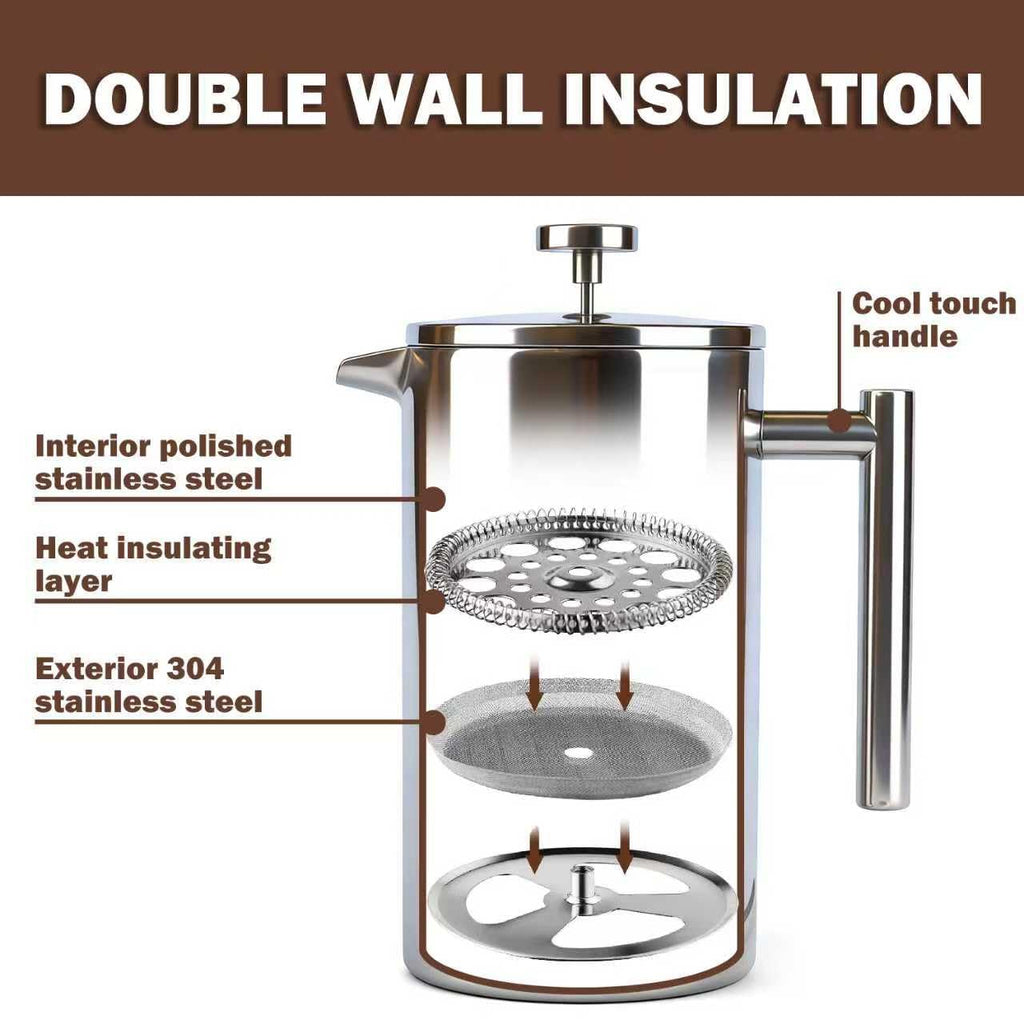 French Press Coffee Maker 61 oz I64752