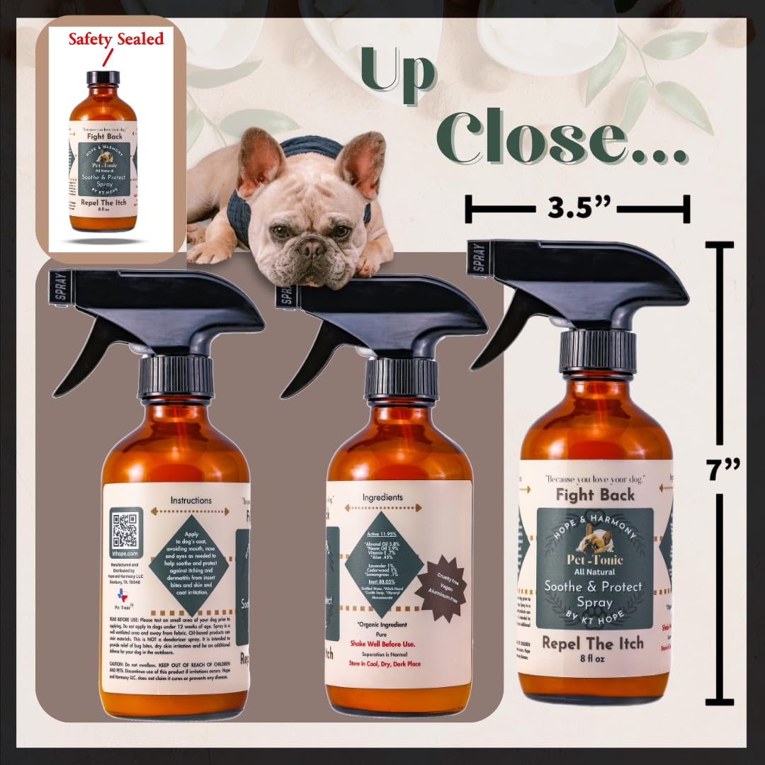 All Natural Dog Skin and Coat Spray 8 fl oz Q76211