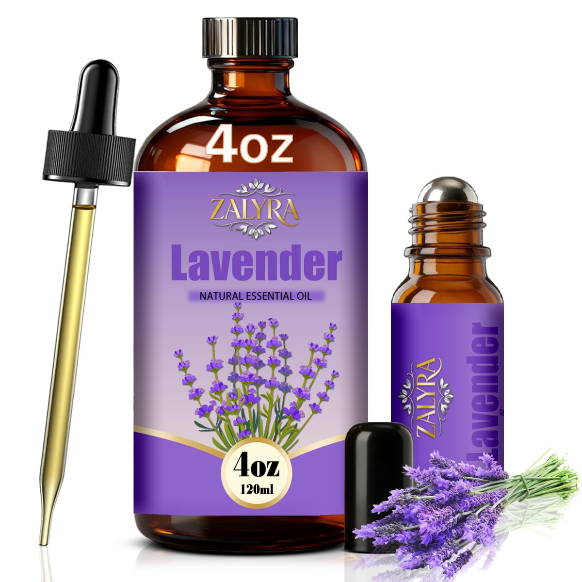 Lavender Essential Oil 4 Fl Oz H445789