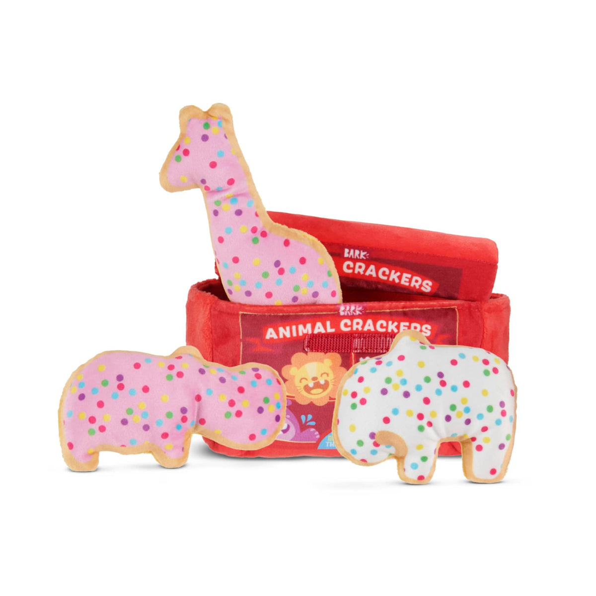 4-in-1 Interactive Plush Dog Toy M6834