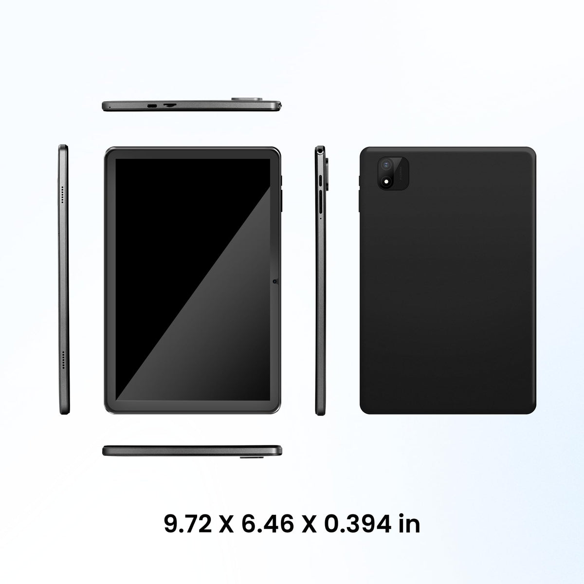 Android 15 Tablet, 10.1 Inch 18GB RAM 128GB ROM, 1TB Expandable, 1280 * 800 HD Display, 5G WiFi, BT5, 6000mAh Battery, GMS I500381