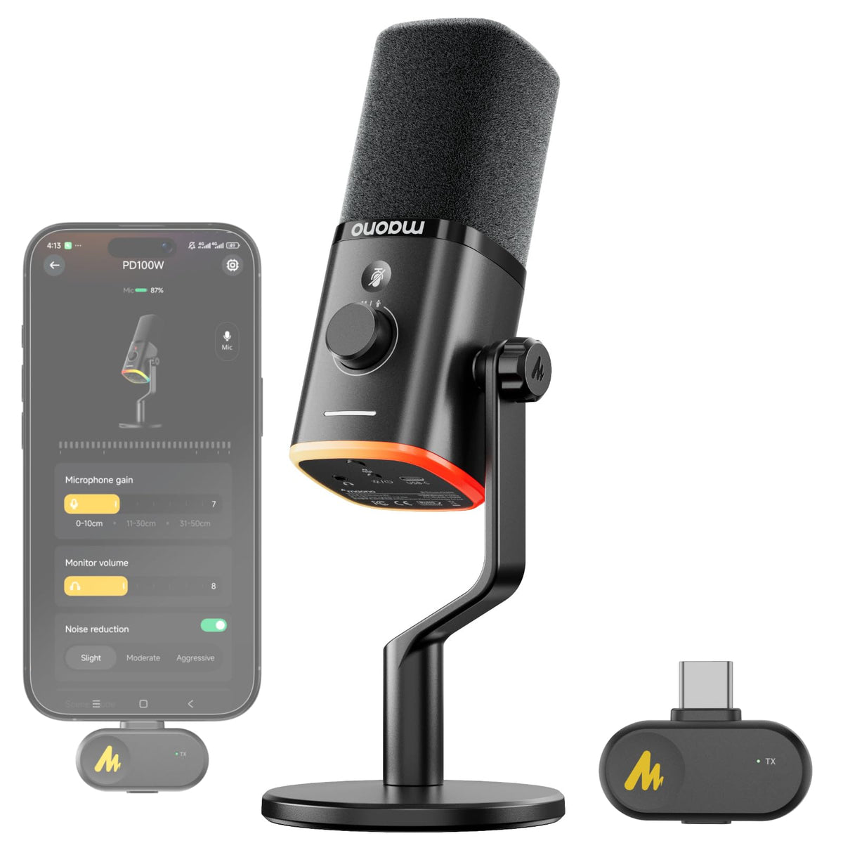 Wireless Dynamic Gaming Microphone F62123