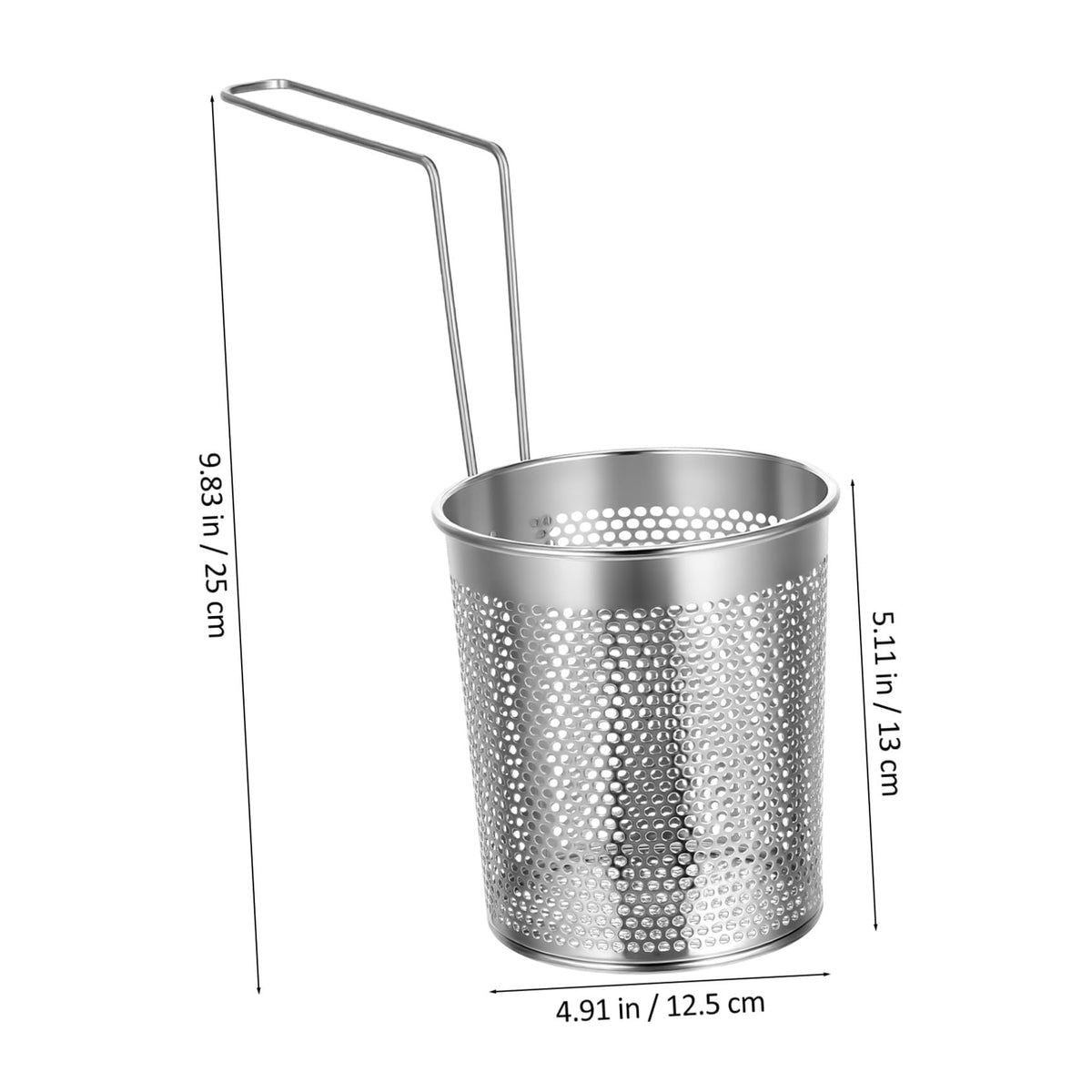 Stainless Steel Noodle Sieve with Handle T196