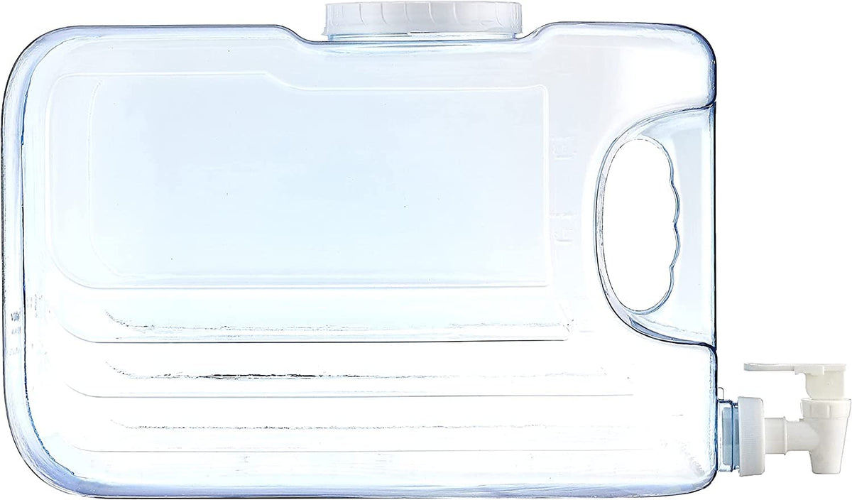 2.5 Gallon Clear Plastic Beverage Dispenser with Spigot Q327799