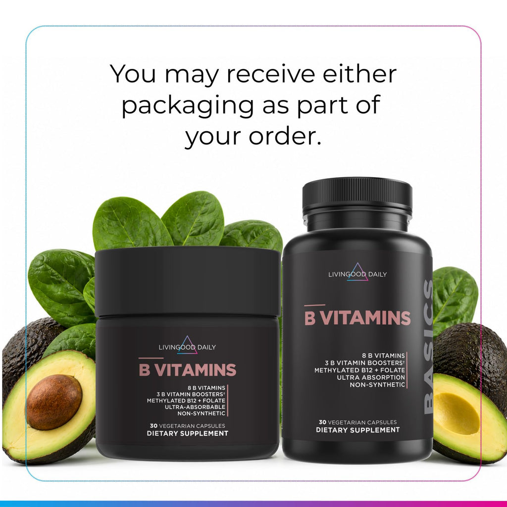 Vitamin B Complex Supplement 30 Capsules X707
