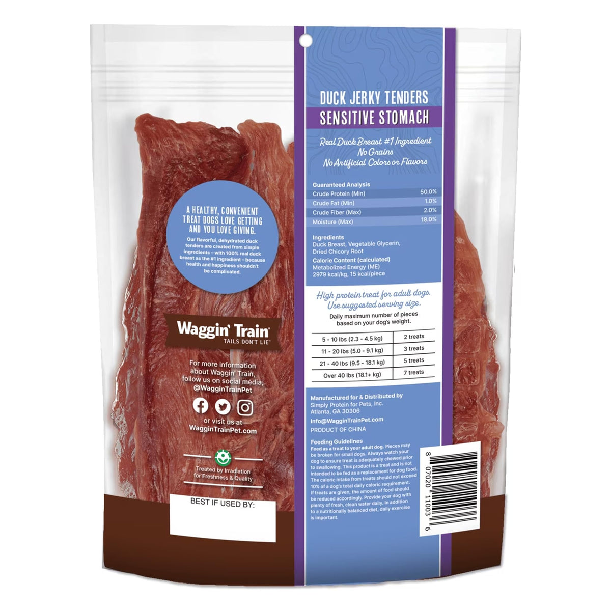 Duck Jerky Dog Treats 12 oz M6167