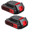 2-Pack 4.0Ah 20V Lithium Battery S715962