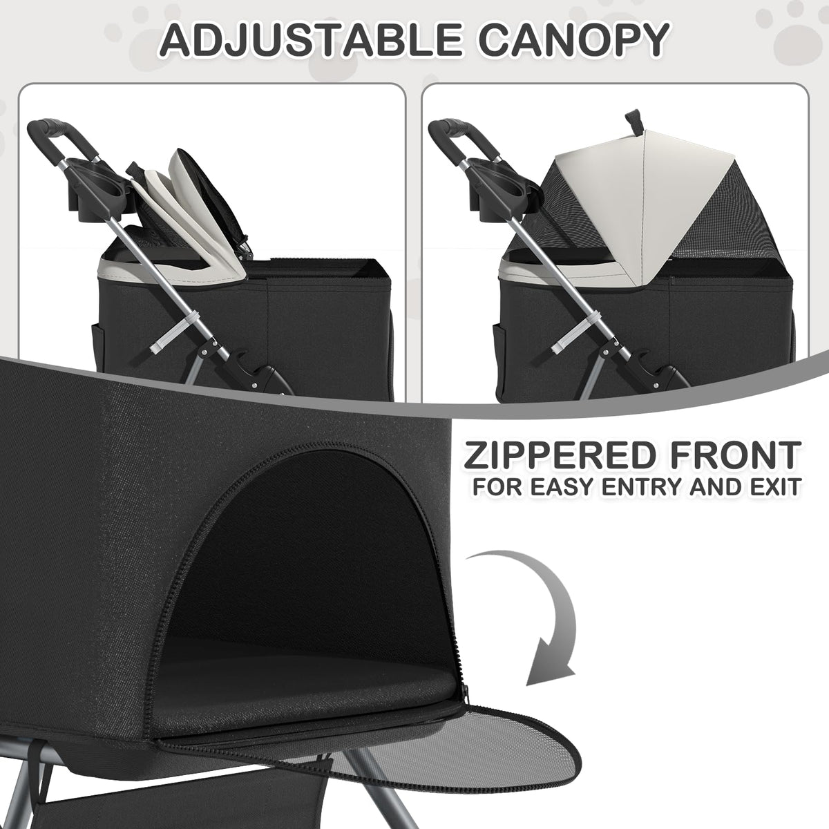 Foldable Pet Stroller W419613
