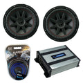 10" Subwoofer Pair with Amp Combo Wire Kit C886445