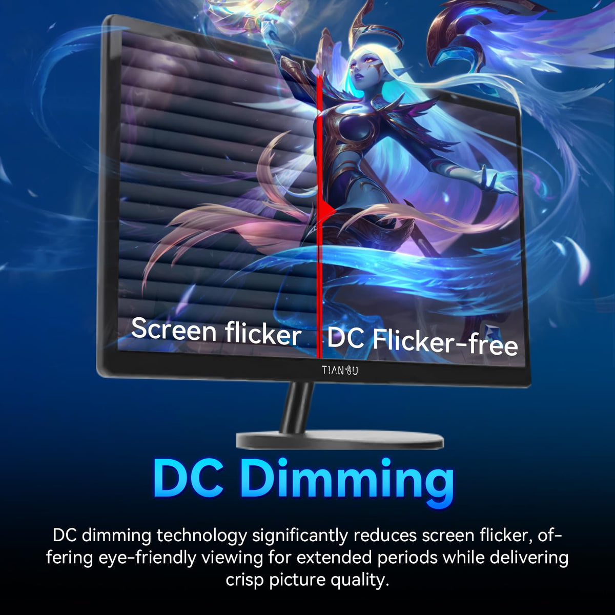 22 Inch FHD 1080p IPS 75Hz Gaming Monitor E900770