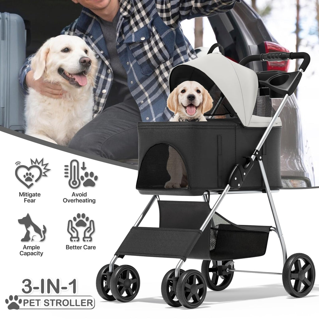 Foldable Pet Stroller W419613