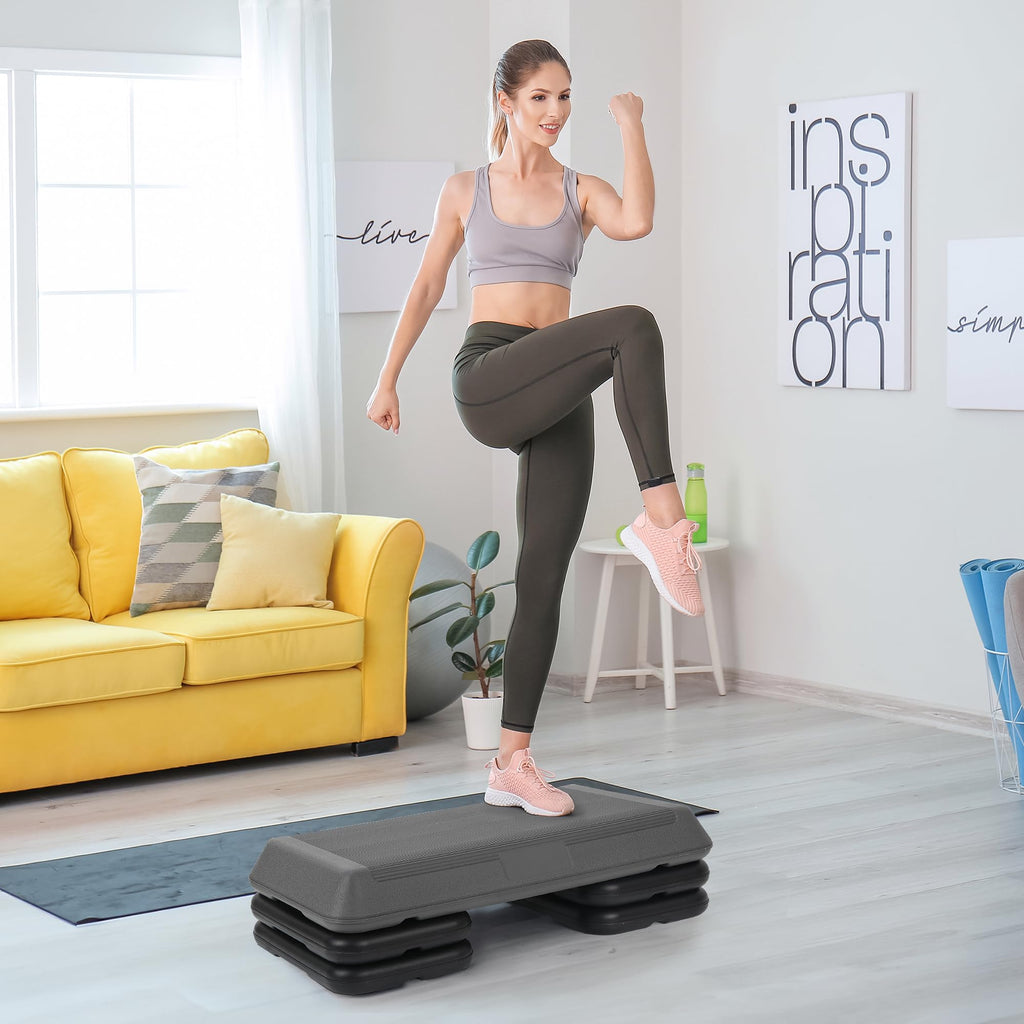 28.15" & 43" Adjustable Aerobic Stepper D62370