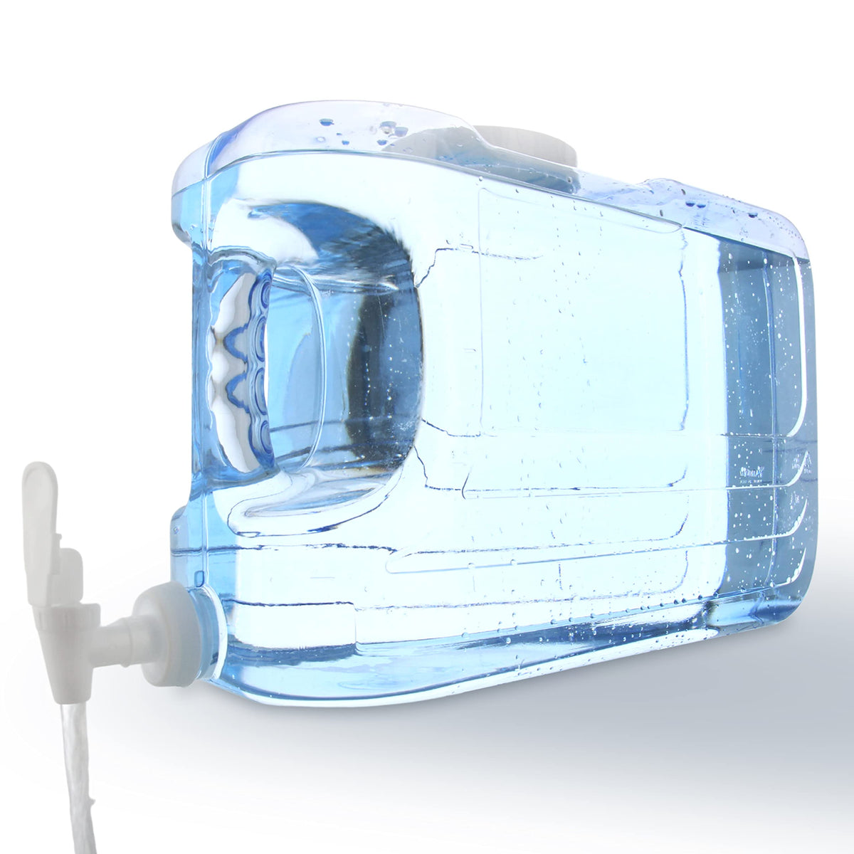 2.5 Gallon Clear Plastic Beverage Dispenser with Spigot Q327799