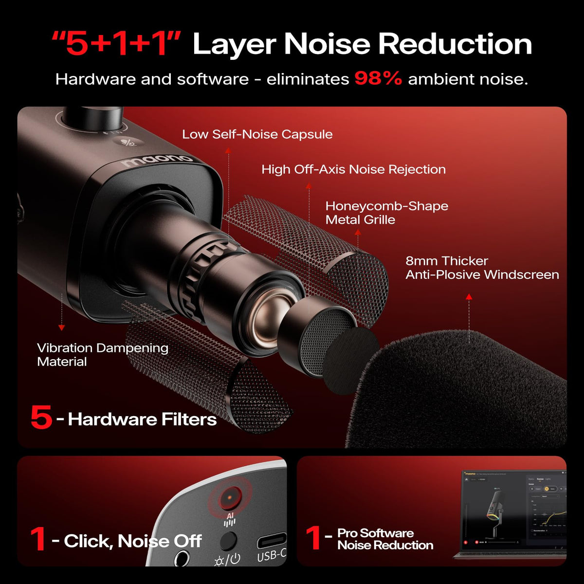 Wireless Dynamic Gaming Microphone F62123
