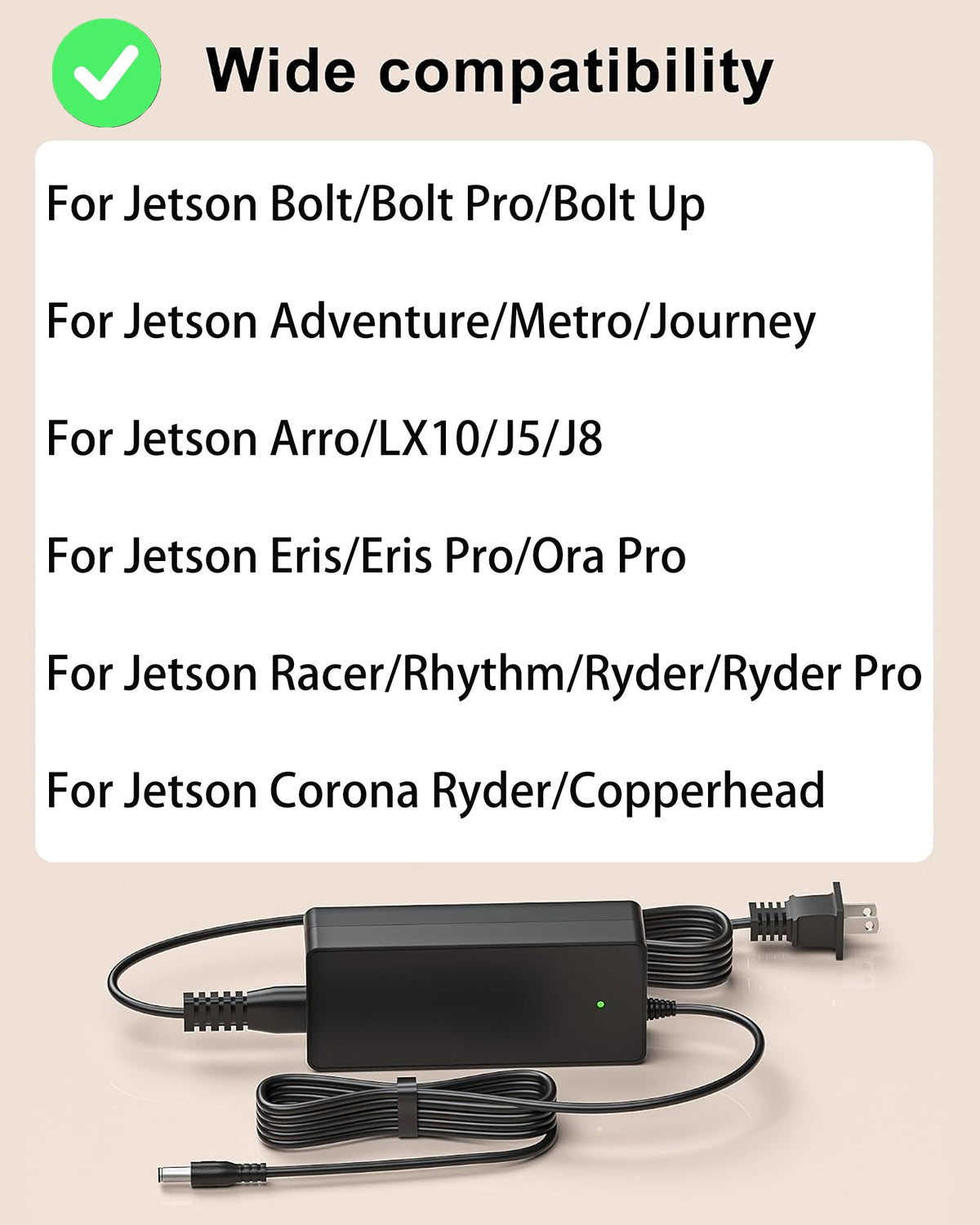 42V 2A Electric Scooter Charger V5855