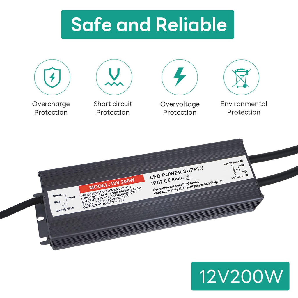 200W 12V LED Power Supply G958509