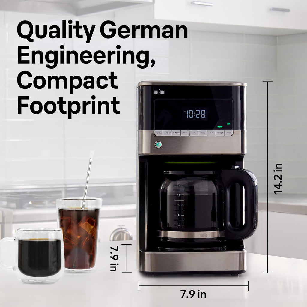 12-Cup Drip Coffee Maker with 24 Hour Timer E24133