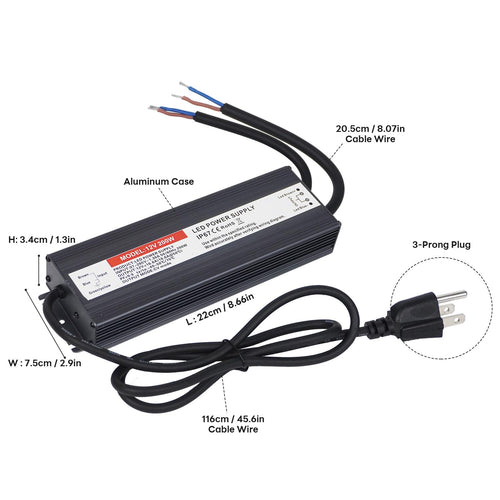 200W 12V LED Power Supply G958509