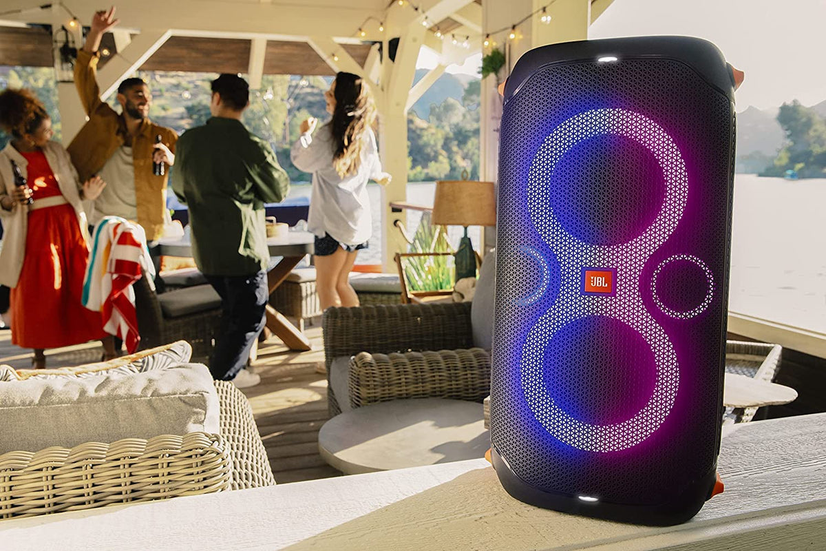 Portable Party Speaker with Built-in Lights S252