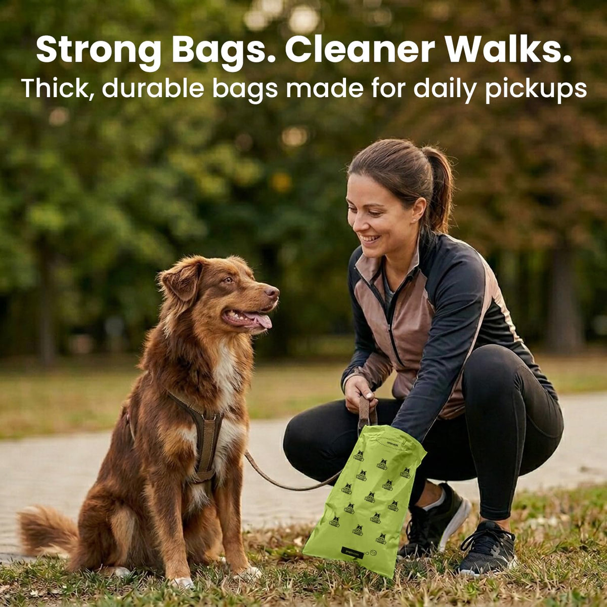 Large Dog Poop Bags, 500 Bags Y7735