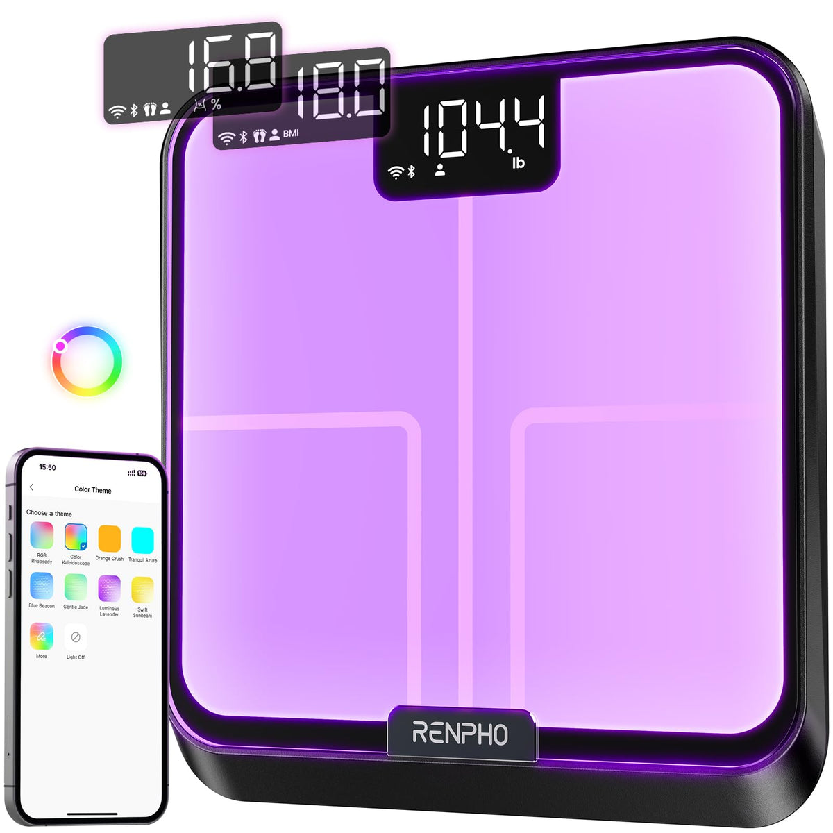 Wi-Fi Bluetooth Smart Scale D78405