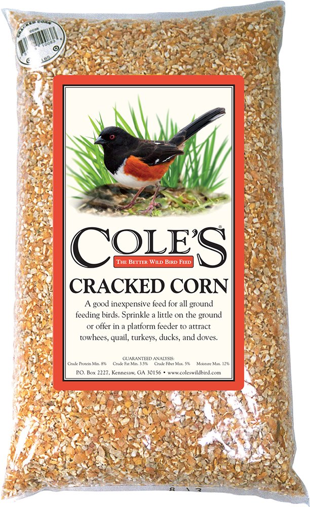 Cracked Corn Bird Food, 20-Pound Y77971