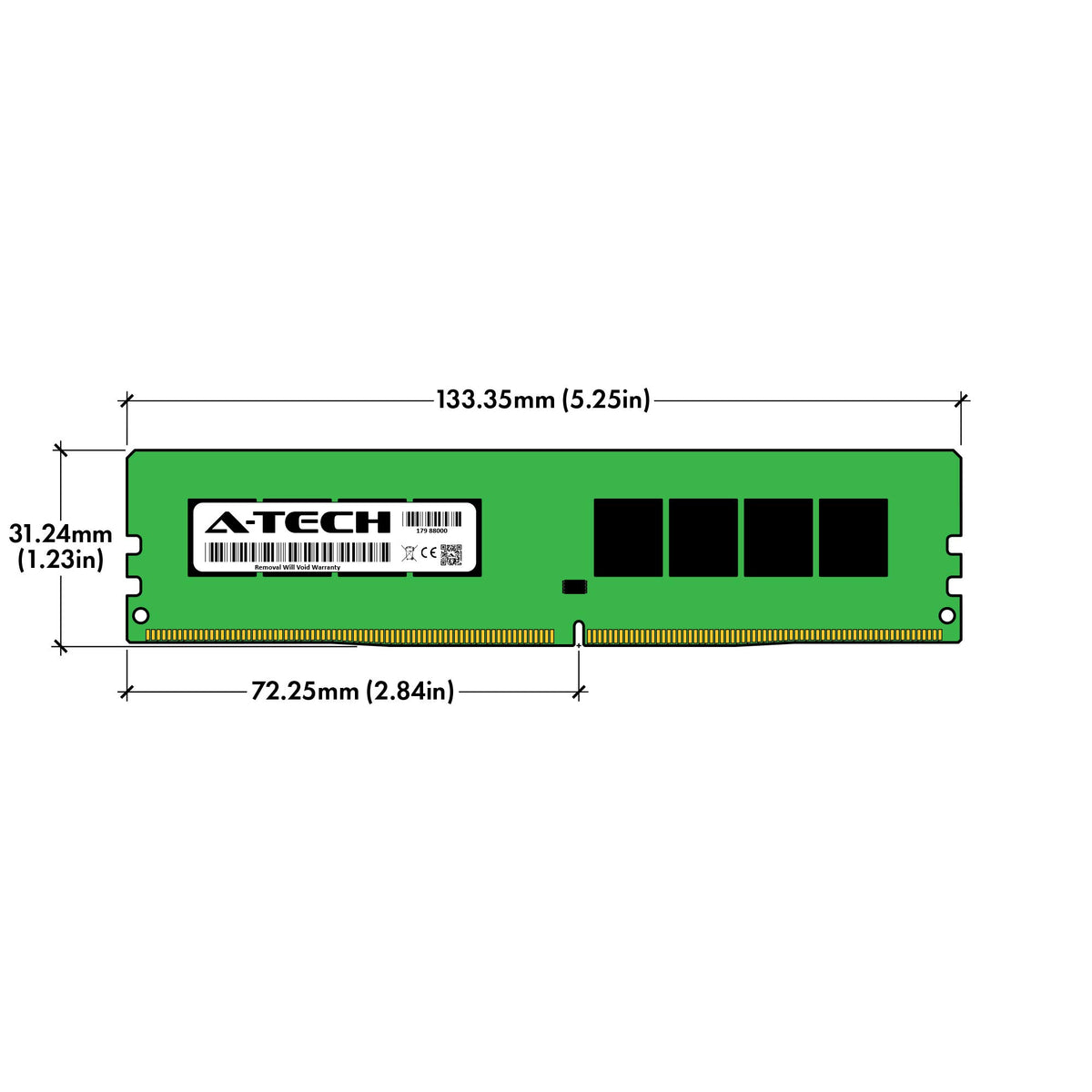16GB DDR4 2400MHz Non-ECC Desktop RAM Memory Kit N7666