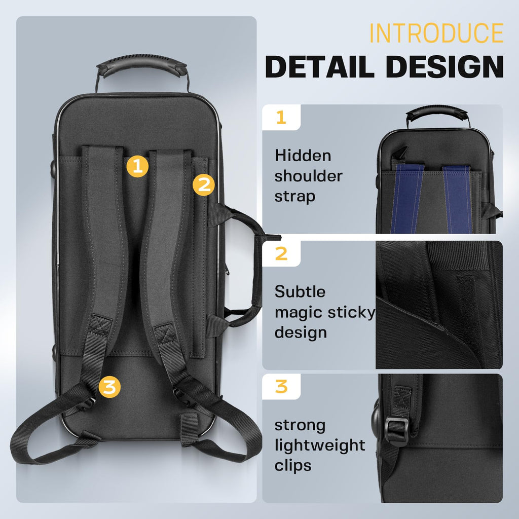 Trumpet Case with Backpack Straps T760423
