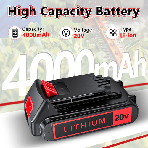 2-Pack 4.0Ah 20V Lithium Battery S715962