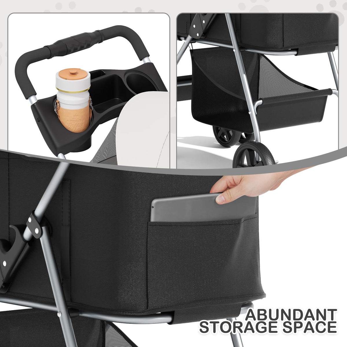 Foldable Pet Stroller W419613