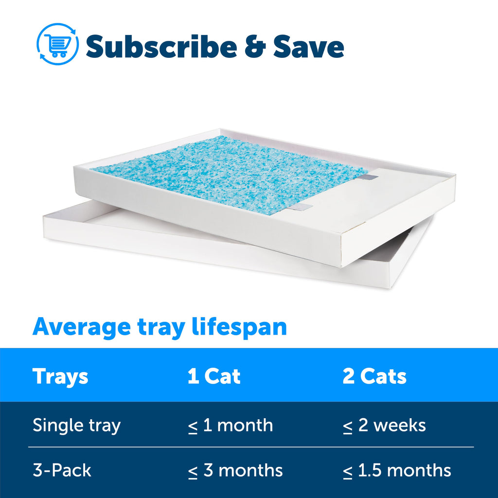 Litter Tray Refills with Blue Crystals C11702