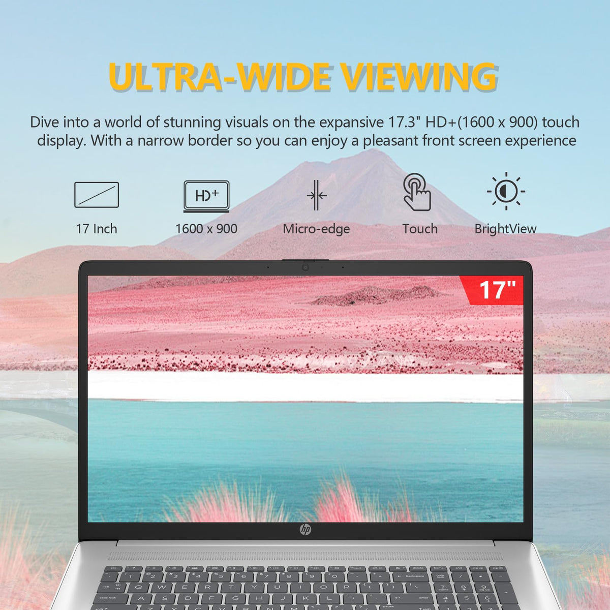17.3 Inch Touchscreen Laptop AMD Ryzen 5 16GB RAM 1TB SSD P815490