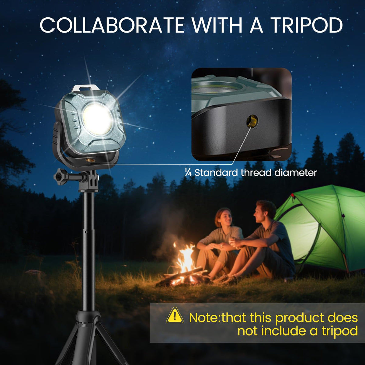 Rechargeable 500 Lumens Magnetic Work Light S26830