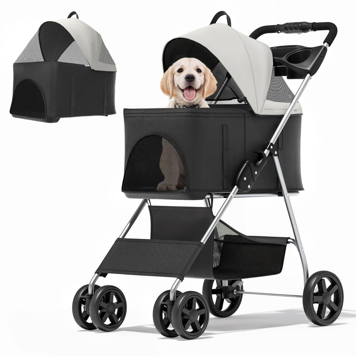 Foldable Pet Stroller W419613