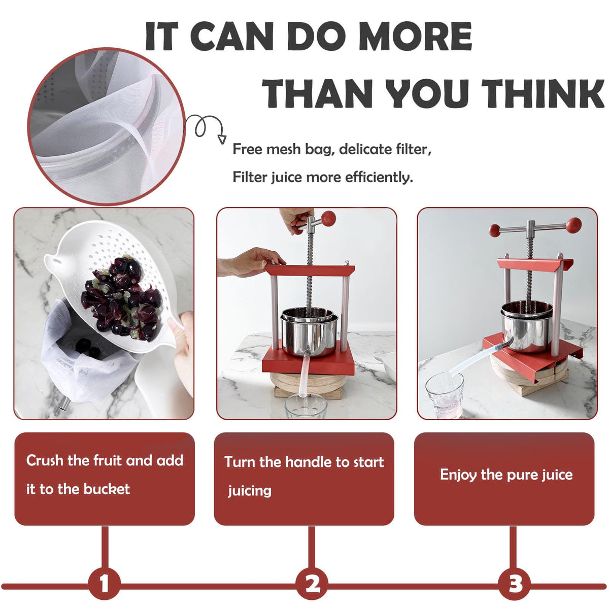 0.8 Gallon Stainless Steel Manual Press J9117