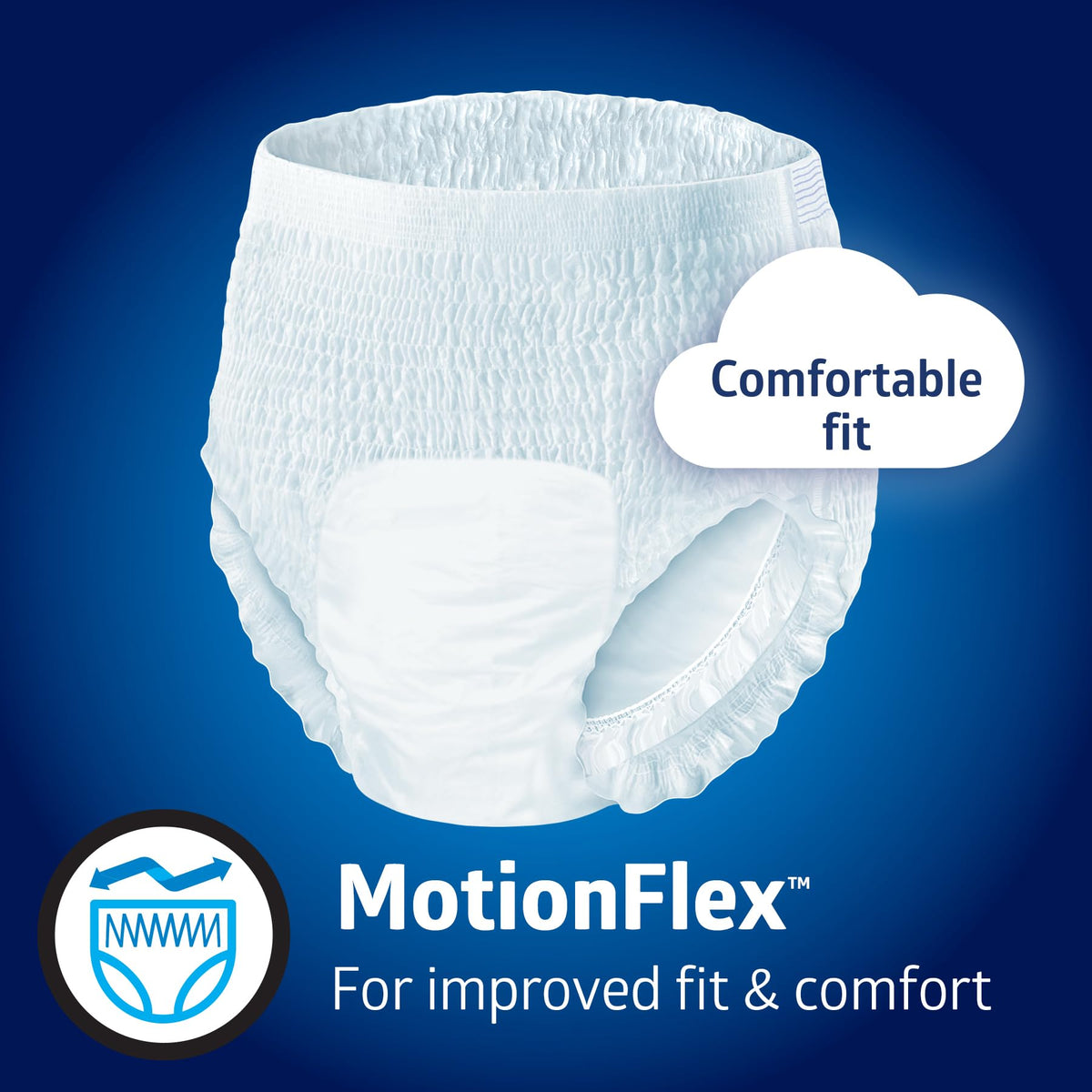 Small/Medium Disposable Pull-On Absorbent Underwear, 64 Count T603988