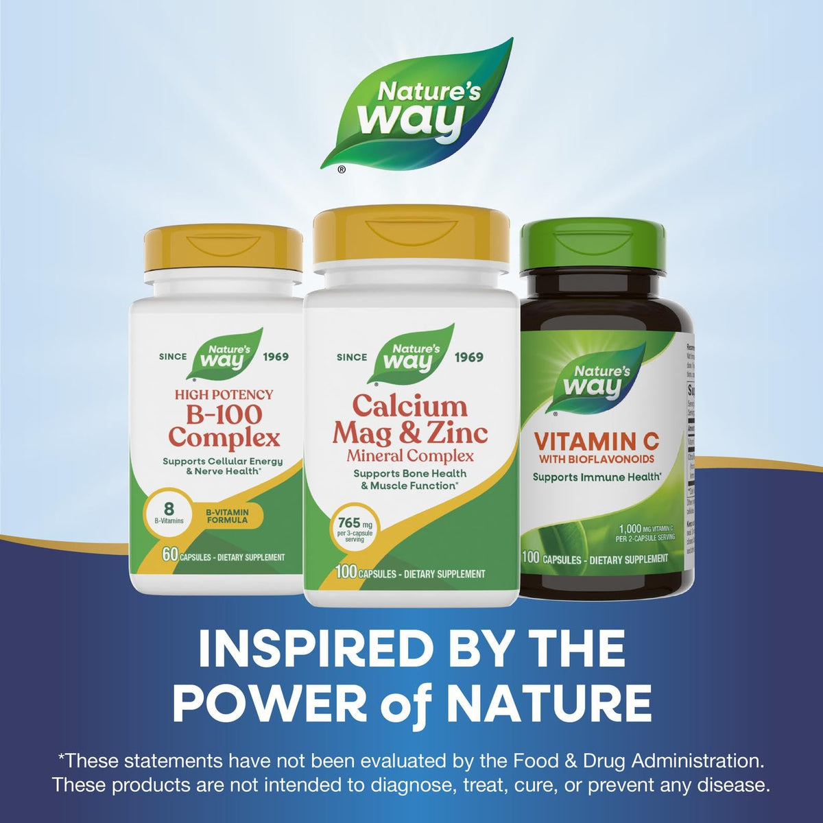 Calcium Magnesium & Zinc Mineral Complex 100 Capsules W840645