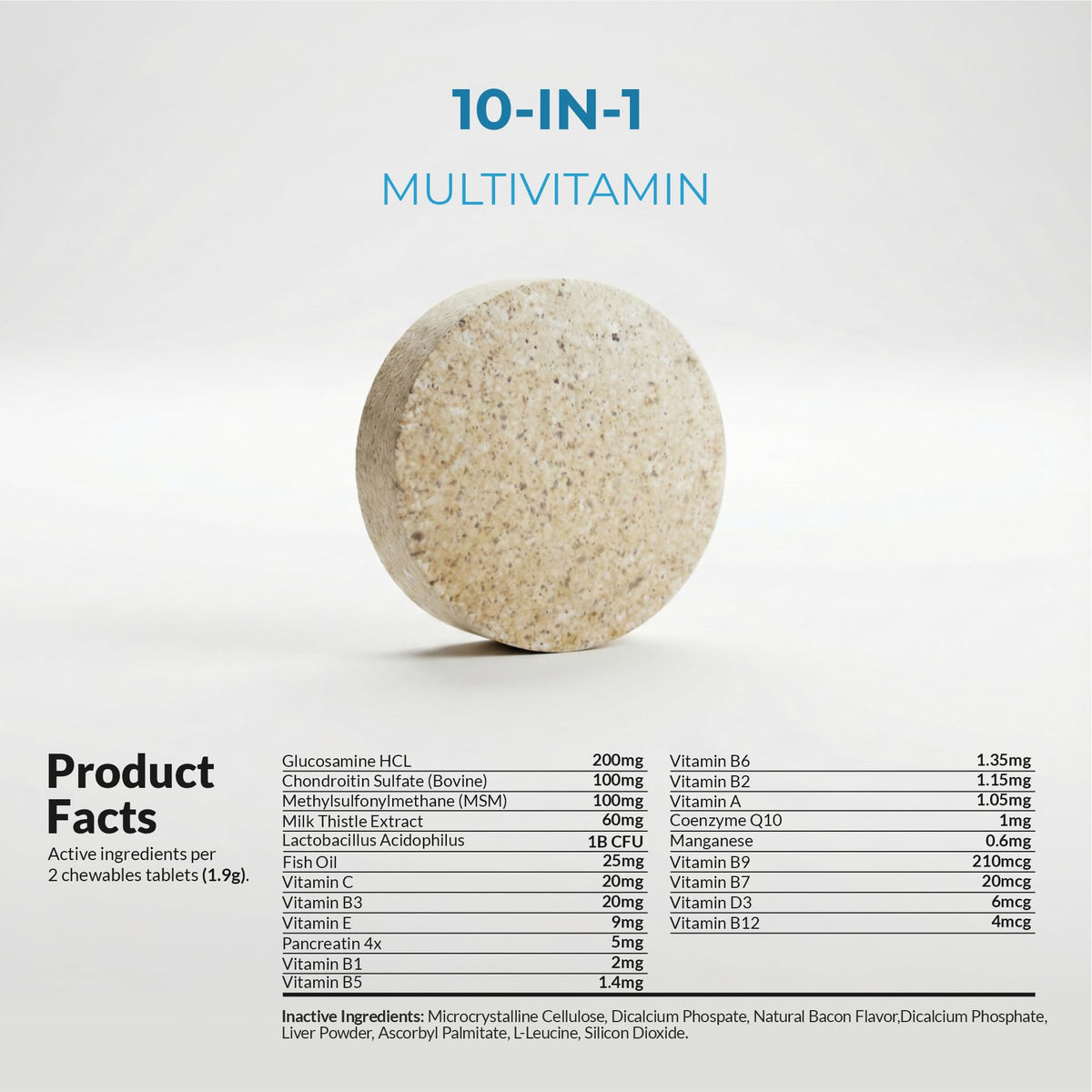 Multivitamin for Dogs 120 Tablets J275